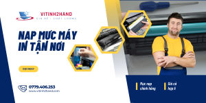 nạp mực máy in tận nơi