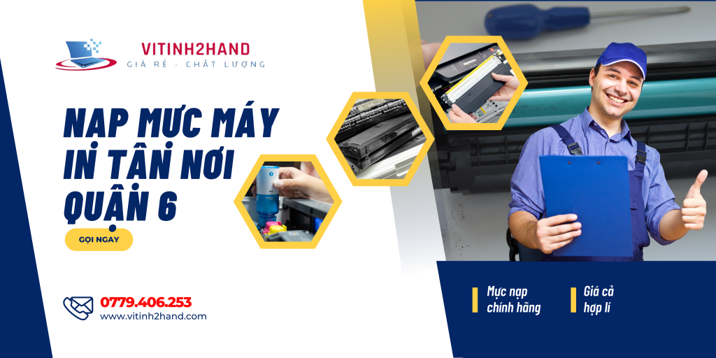 nạp mực máy in quận 6