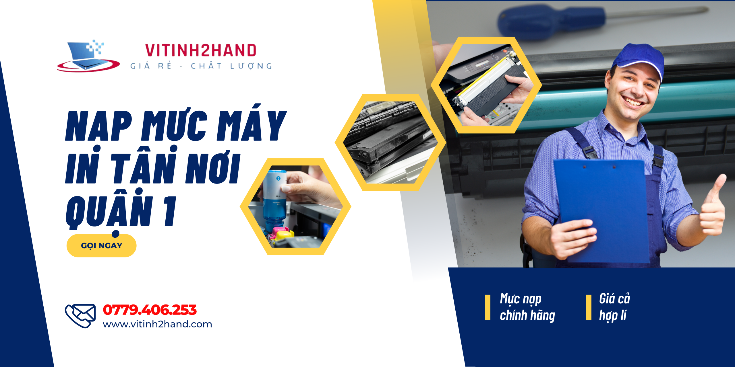 nạp mực máy in quận 1