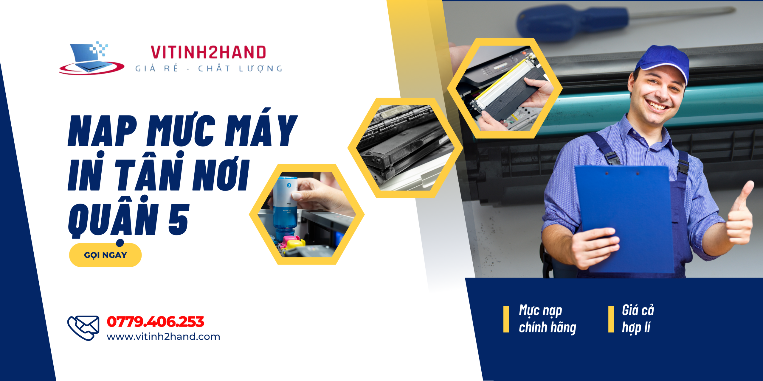 nạp mực máy in quận 5